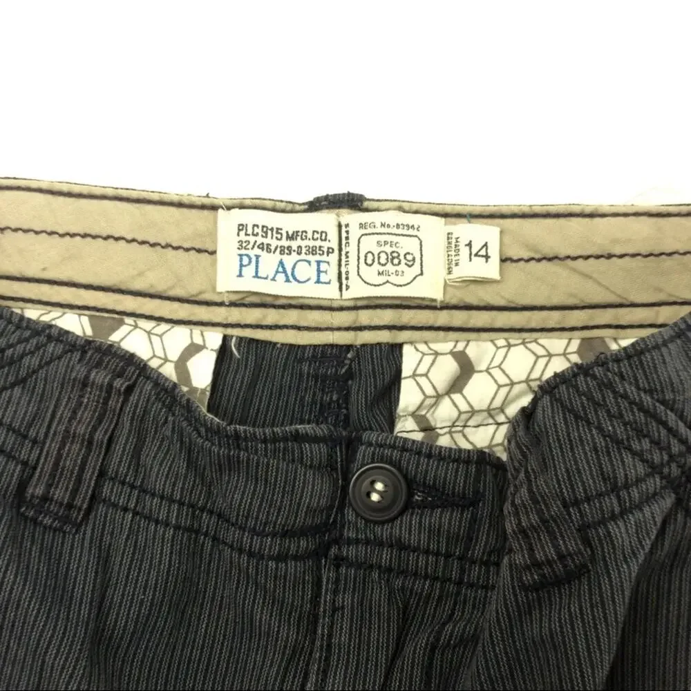 The Children’s Place | Navy Cargo Shorts Size 14